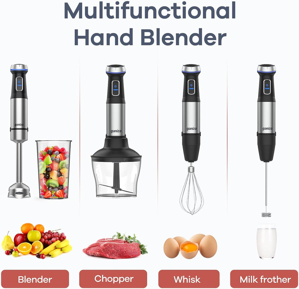 Ganiza 5-in-1 Immersion Blender | 1000W