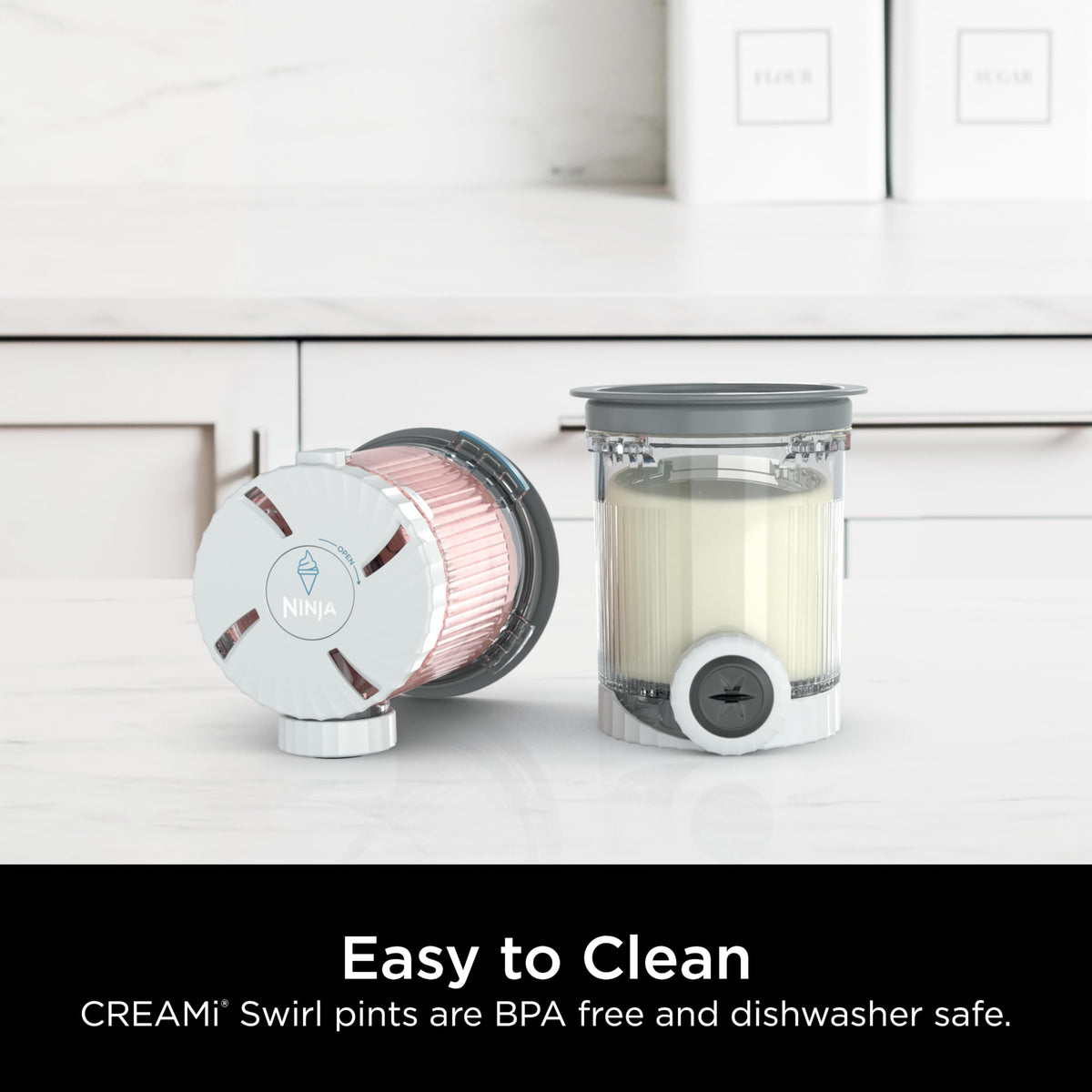 Ninja CREAMi Scoop & Swirl 13-in-1 Ice Cream Maker | NC701