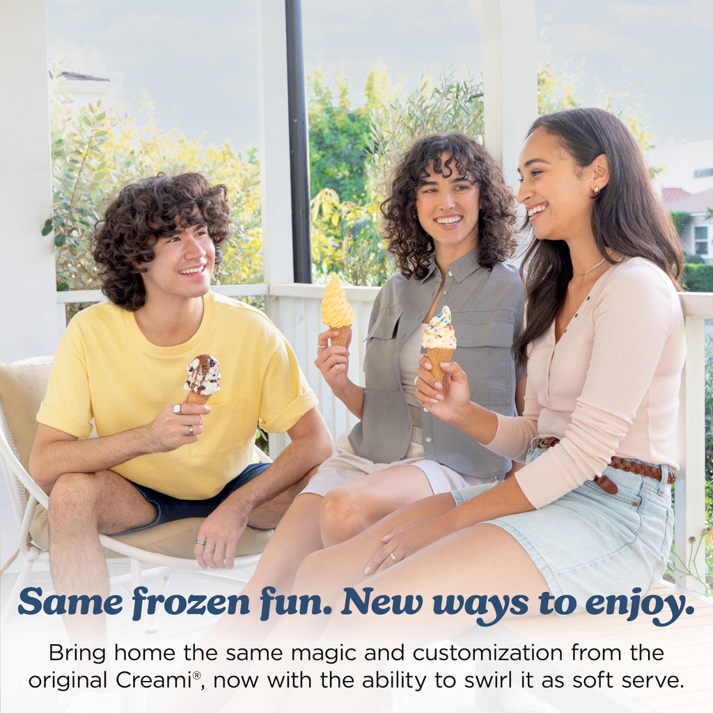 Ninja CREAMi Scoop & Swirl 13-in-1 Ice Cream Maker | NC701