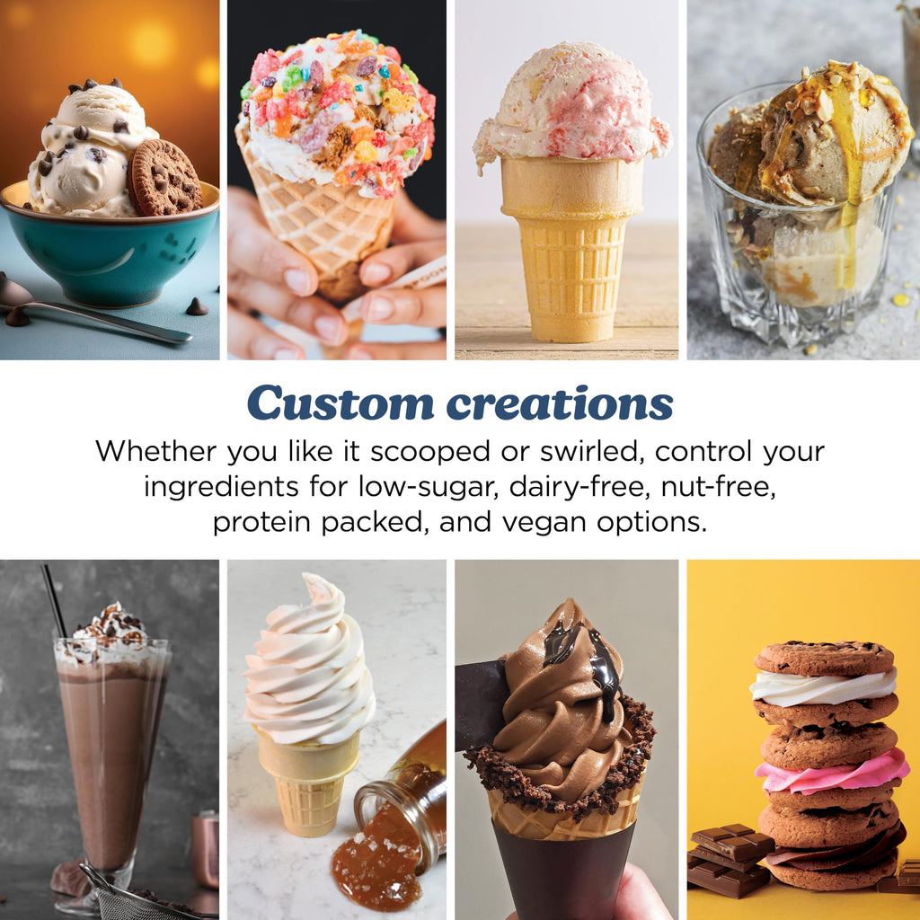Ninja CREAMi Scoop & Swirl 13-in-1 Ice Cream Maker | NC701